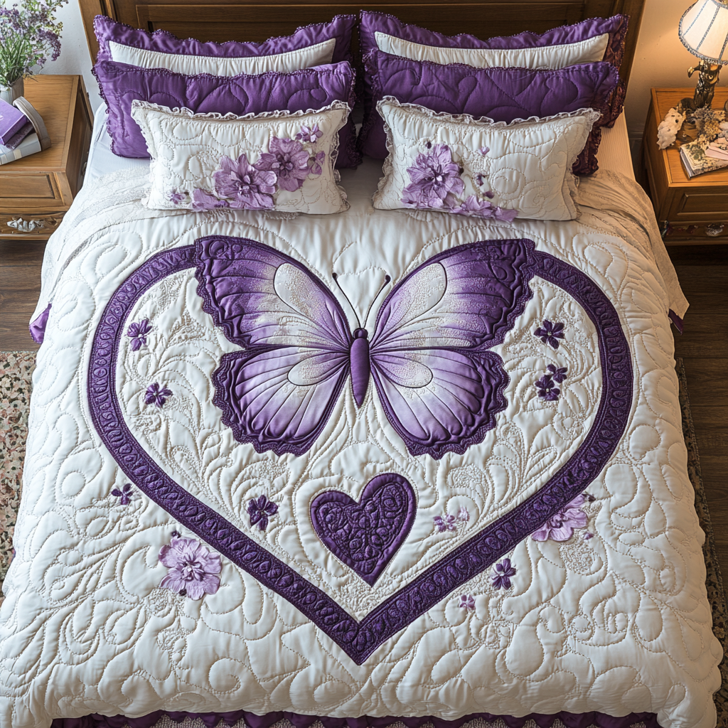 Purple Serenity YR1001001CL Duvet Cover Set