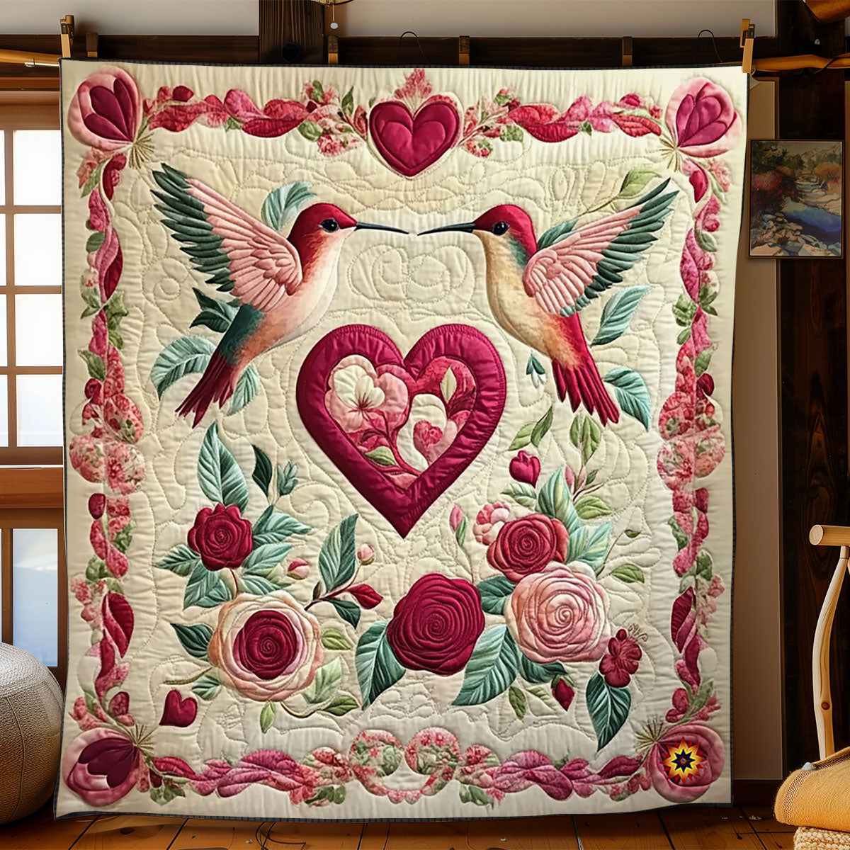 Whispers Of Love WJ2112040CL Quilt