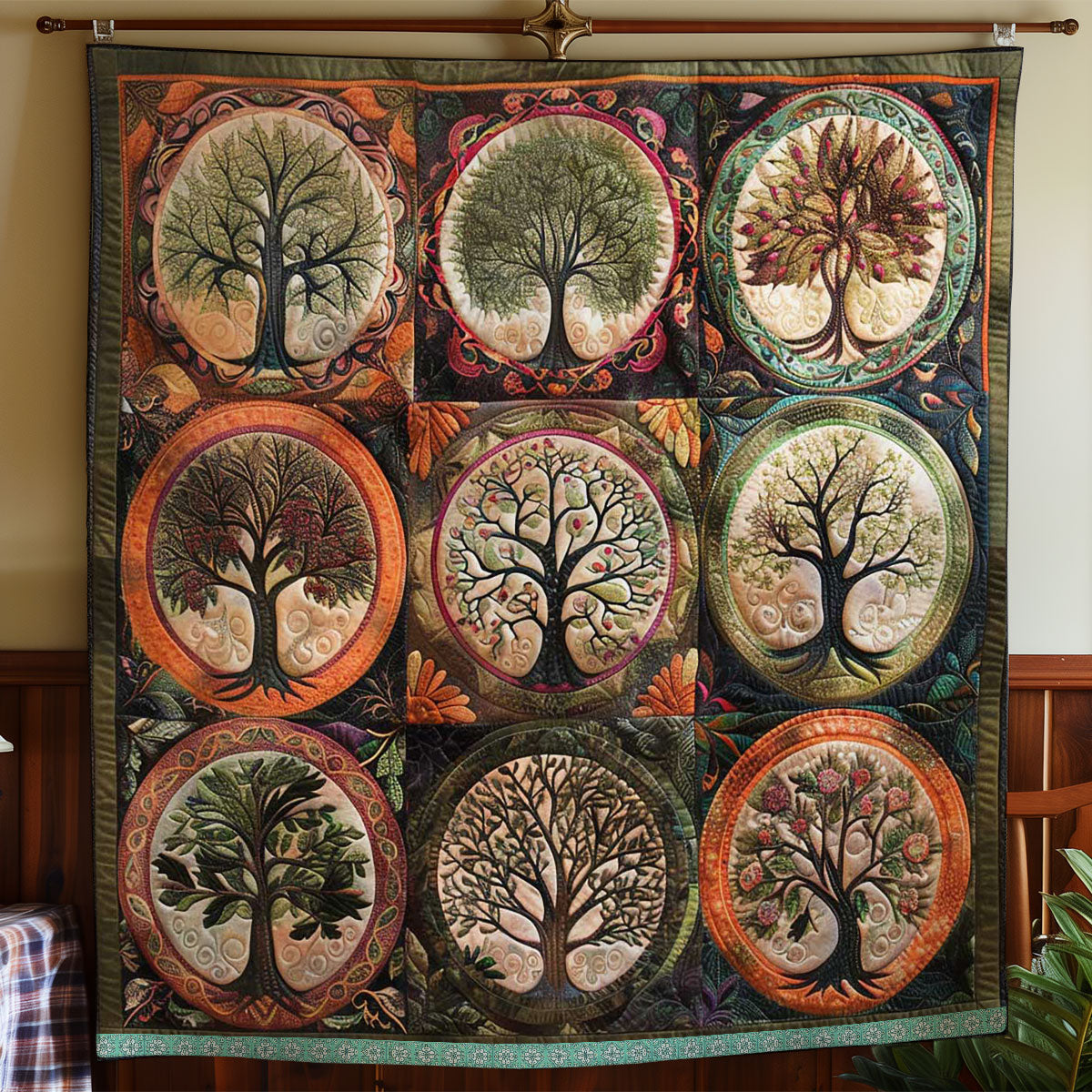 Tree Of Life Mystic WN1209062CL Quilt