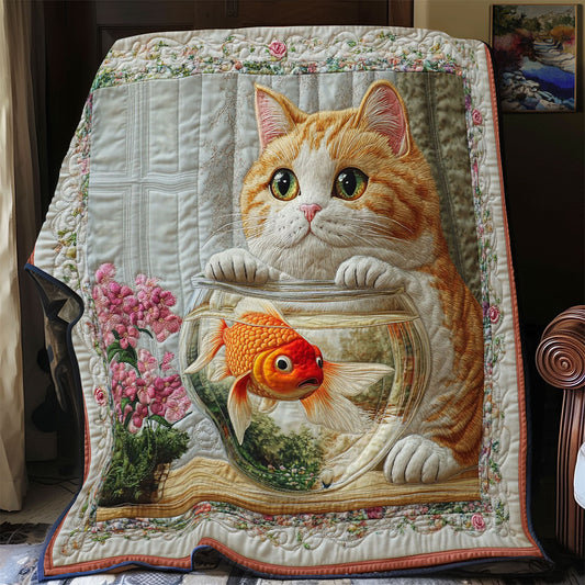 Goldfish Dreams CP0206008CL Quilt