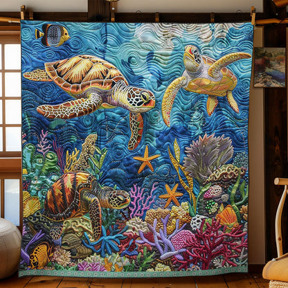 Sea Turtle WJ1109017CL Quilt