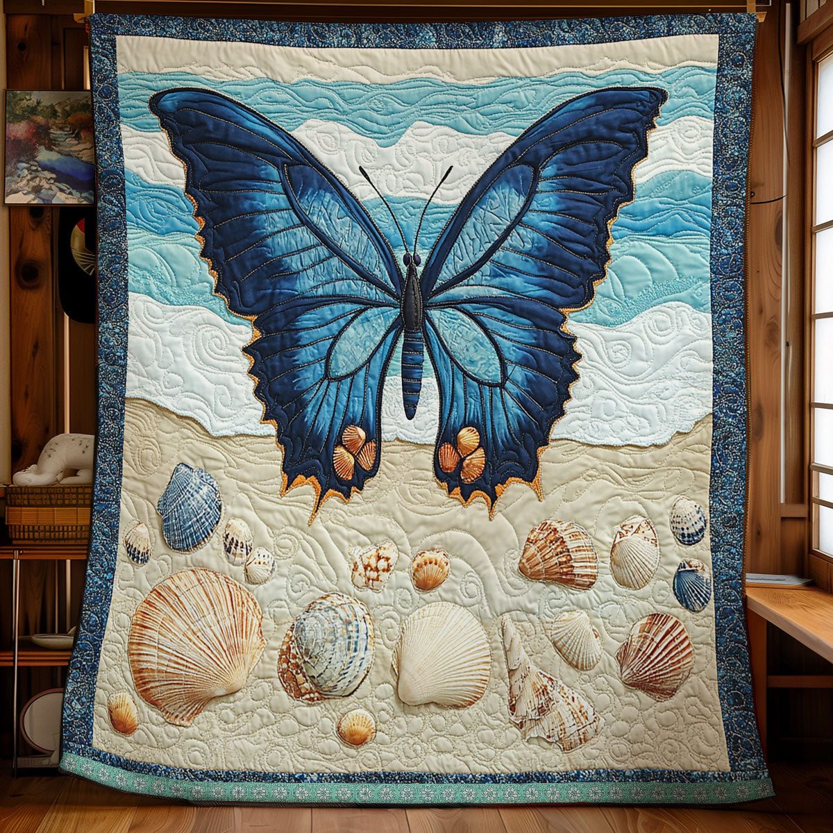 Butterfly Coral WX1112005CL Quilt