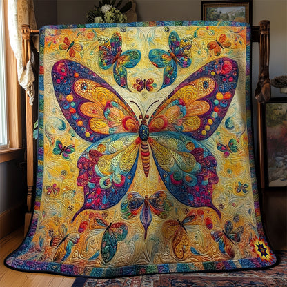 Butterfly Garden WY1211029CL Quilt