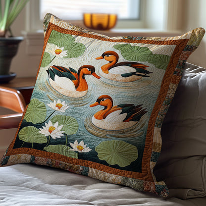 Mallard Duck WJ3110030CL Quilt Pillow Case