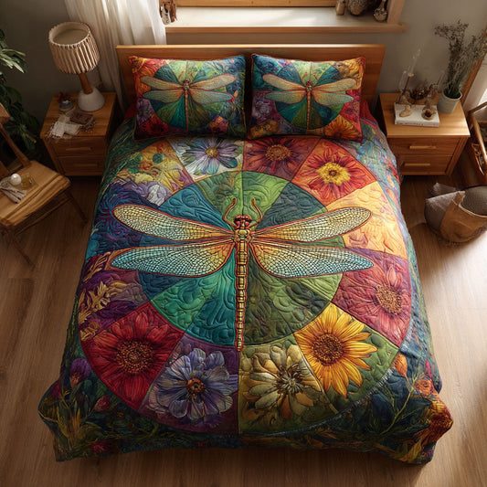 Dragonfly Bloom CW0808024CL Duvet Cover Set