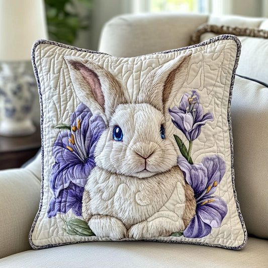 Rabbit Violet WT1403041CL Quilt Pillow Case