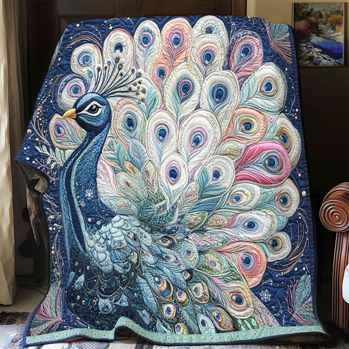 Colorful Peacock WX1712014CL Quilt