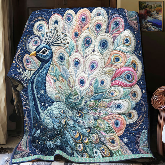 Colorful Peacock WX1712014CL Quilt