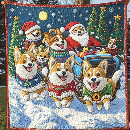 Corgi Snow Pals WN1010061CL Quilt