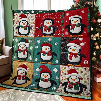 Christmas Penguin WJ3009002CL Quilt