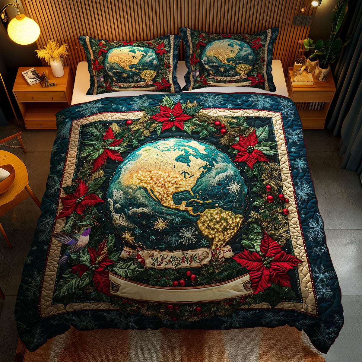 Holiday Earth WN1612038CL Duvet Cover Set