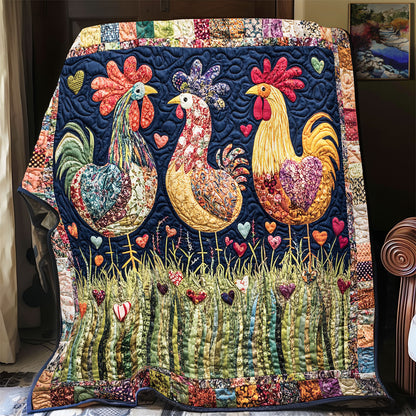 Funny Chicken WX3112017CL Quilt