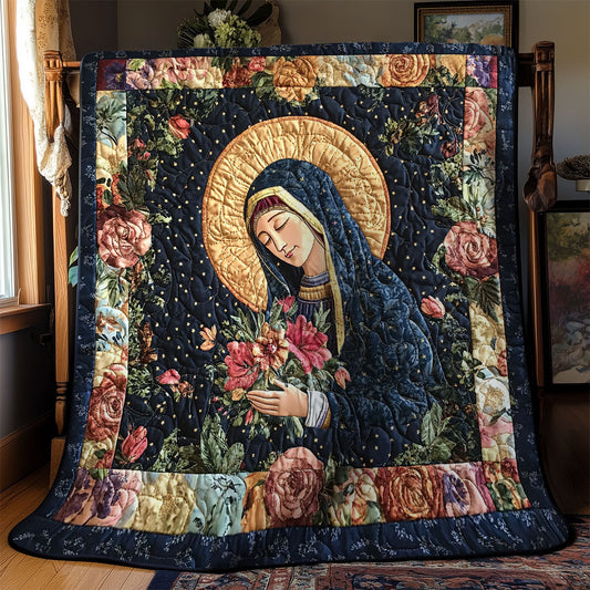 Blessed Mother WY0901007CL Quilt