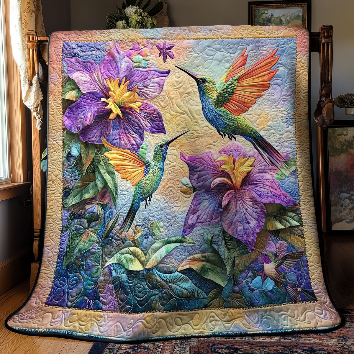 Dreamy Hummingbird WN0811012CL Quilt