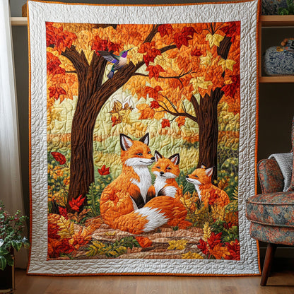Fox Autumn WX0110015CL Quilt