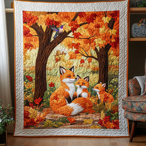 Fox Autumn WX0110015CL Quilt