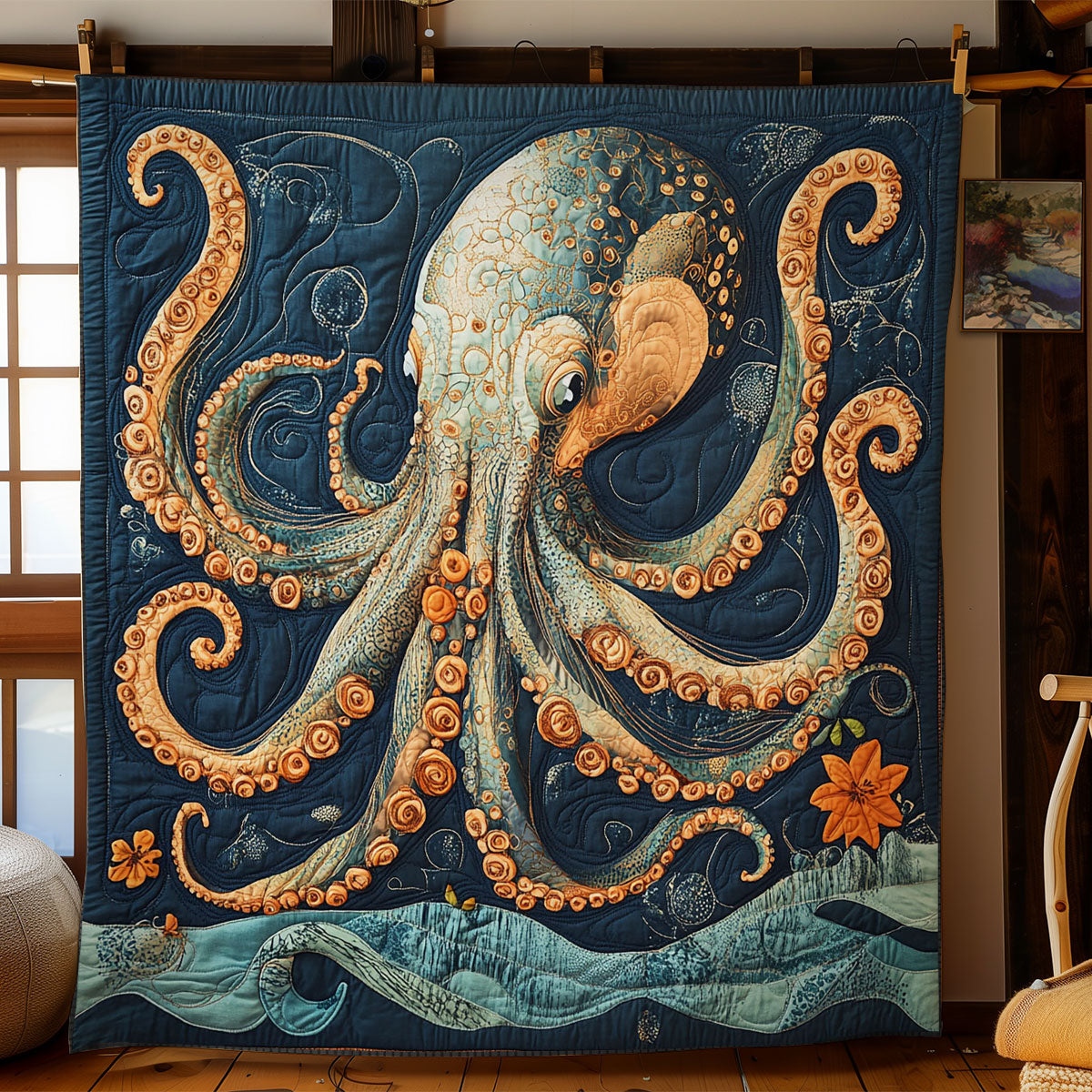 Octopus WY0202043CL Quilt