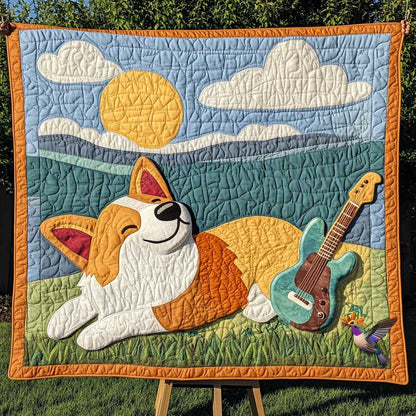 Corgi Sand And Sound WN0410017CL Quilt