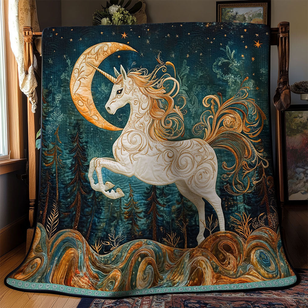 Unicorn Night Sky WT1402001CL Quilt