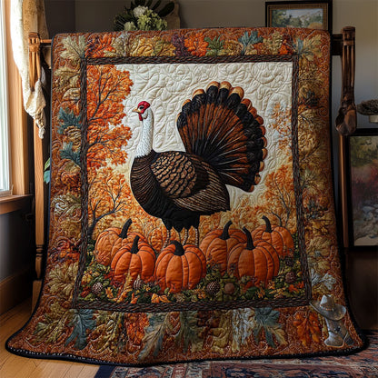 Autumn Turkey WN1511053CL Quilt