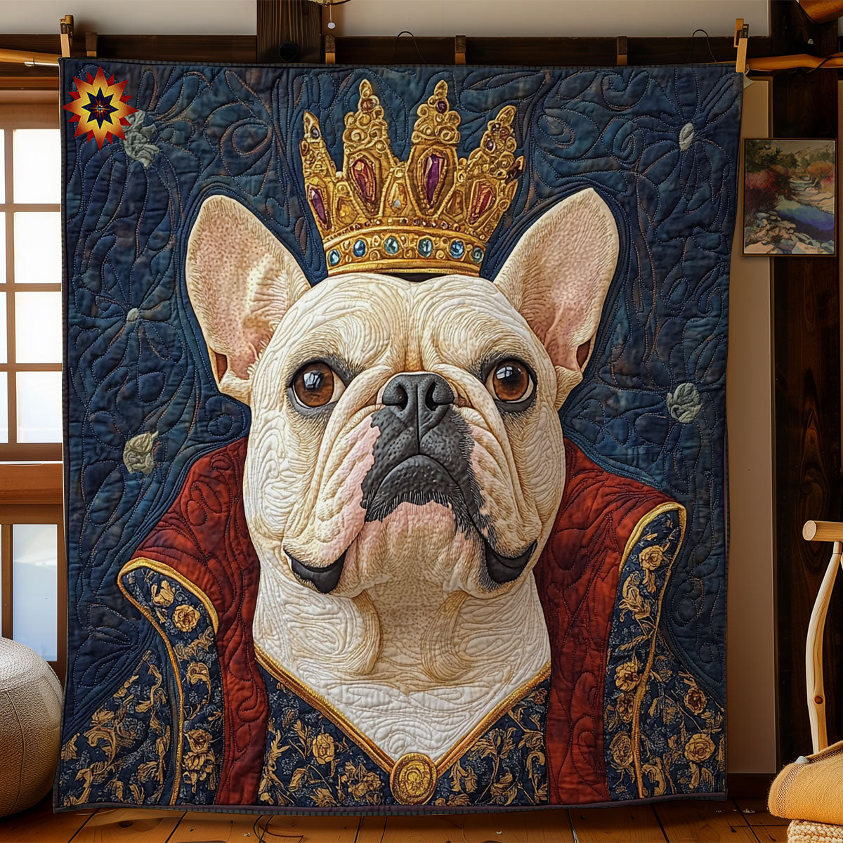 King Dog WY1911065CL Quilt