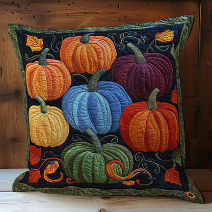 Rainbow Pumpkin WY2501056CL Quilt Pillow Case