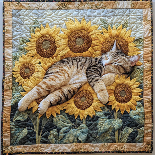 Sunflower Cat WT2809002CL Quilt