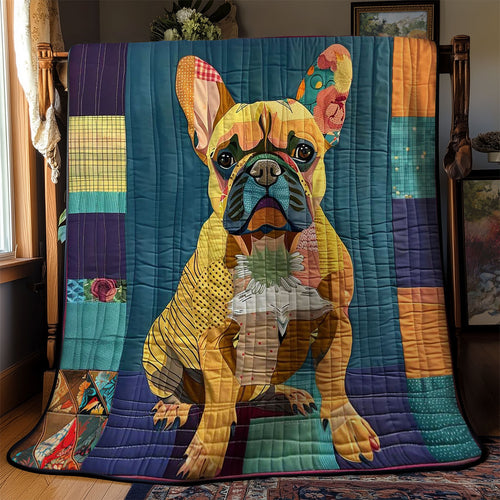 Lively French Bulldog WN1510010CL Quilt