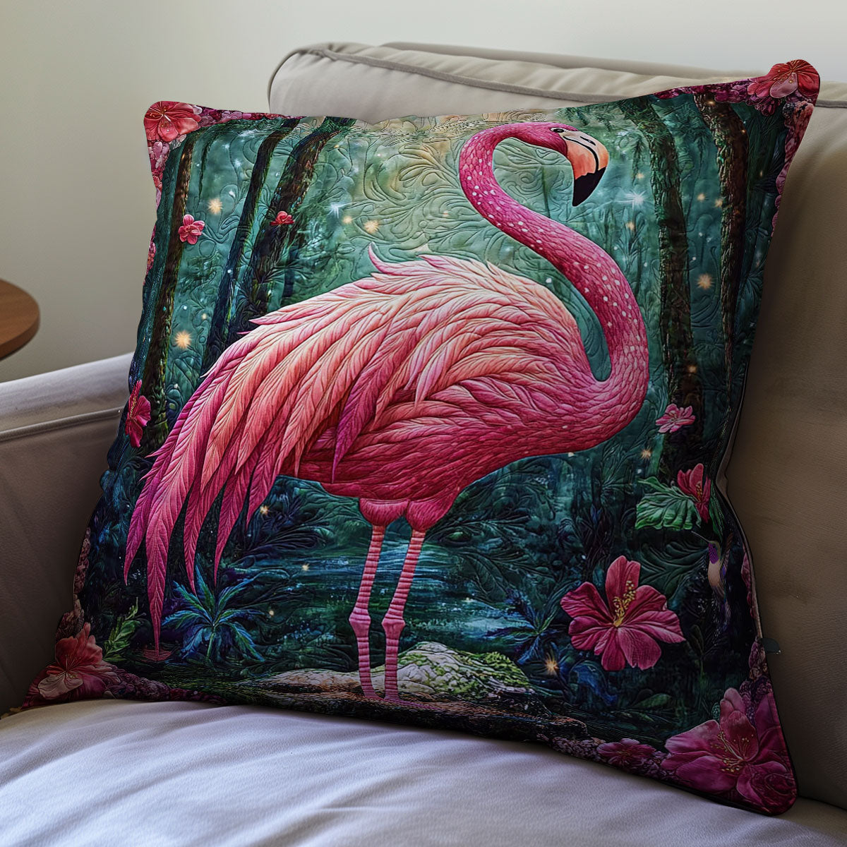 Flamingo WY2911066CL Quilt Pillow Case