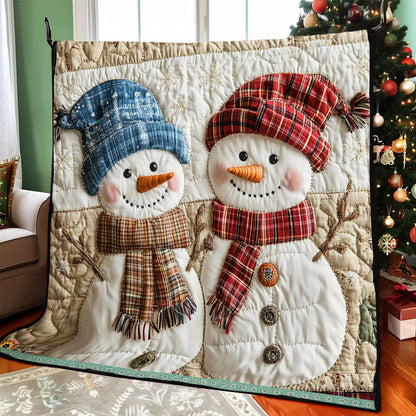 Christmas Snowman WJ2311014CL Quilt