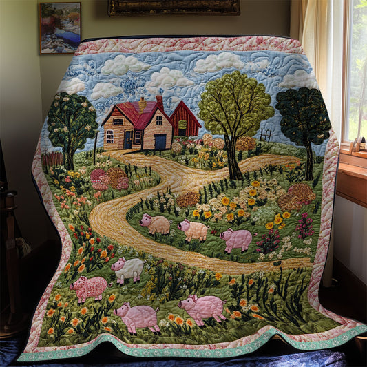Pig Tree WX0212041CL Quilt