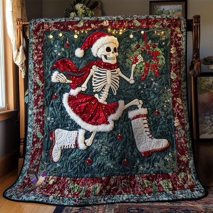 Skeleton's Holiday Dance WN1112006CL Quilt