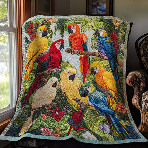 Parrot In Tree WX2511028CL Quilt