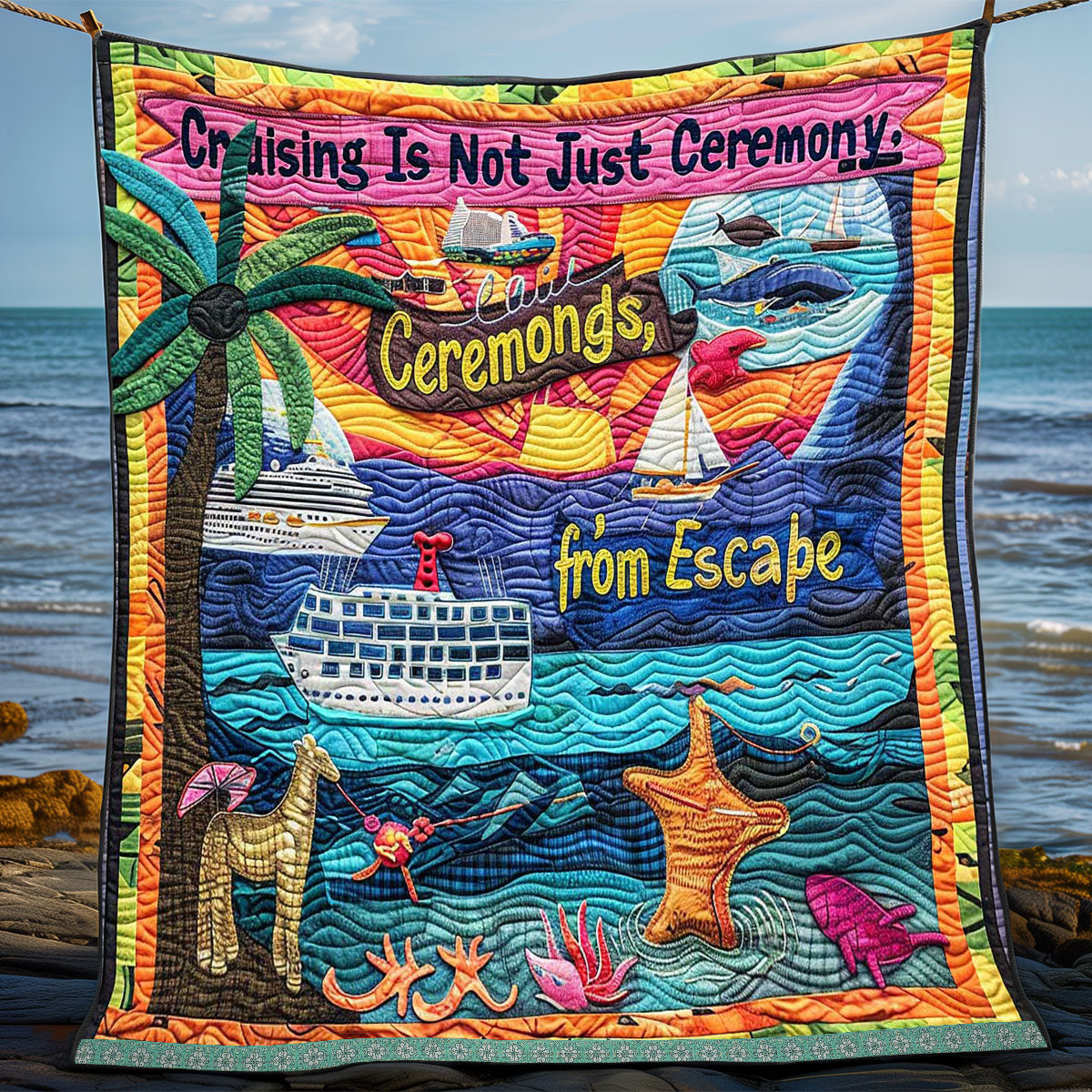 Dreaming Cruise WP0509013CL Quilt