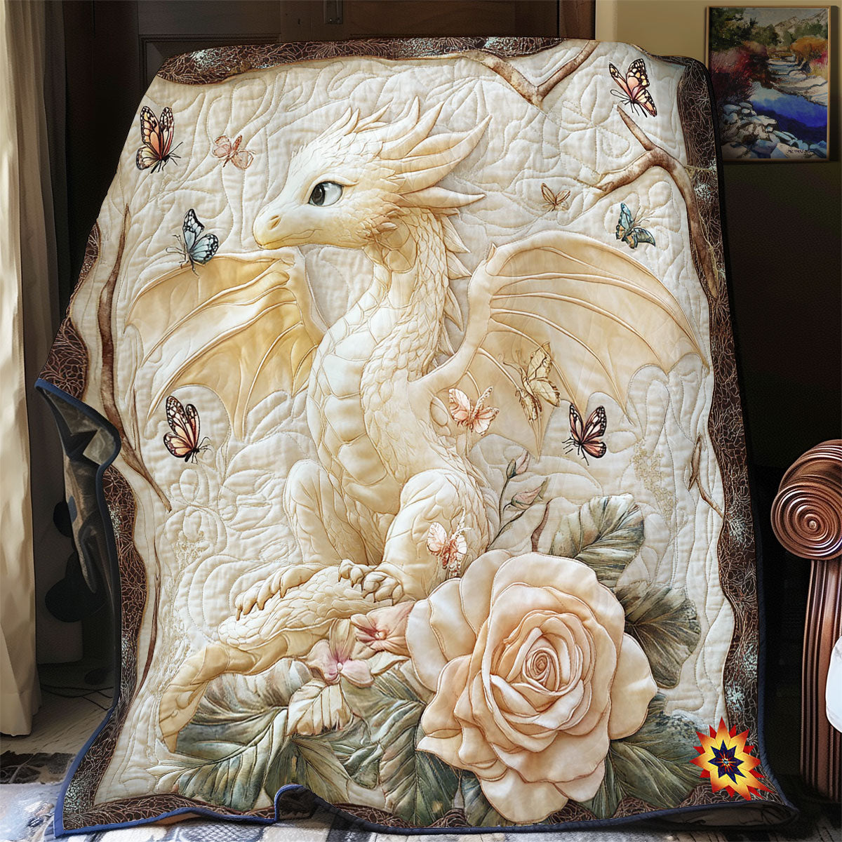 Princess Dragon WY2611005CL Quilt