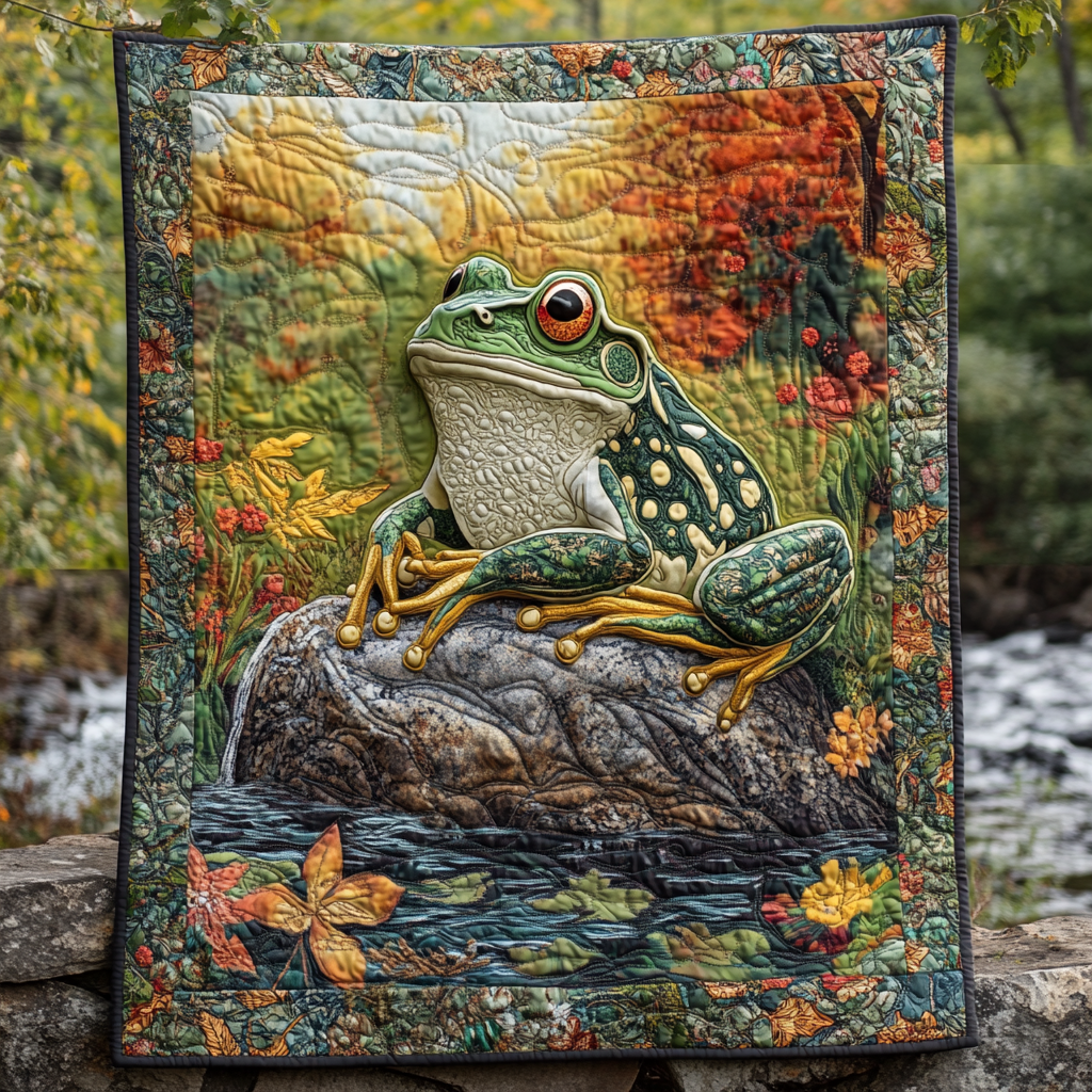 Frog's Serenade YR1401035CL Quilt