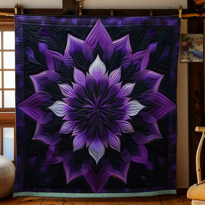 Purple Veil Blossoms WN1309035CL Quilt