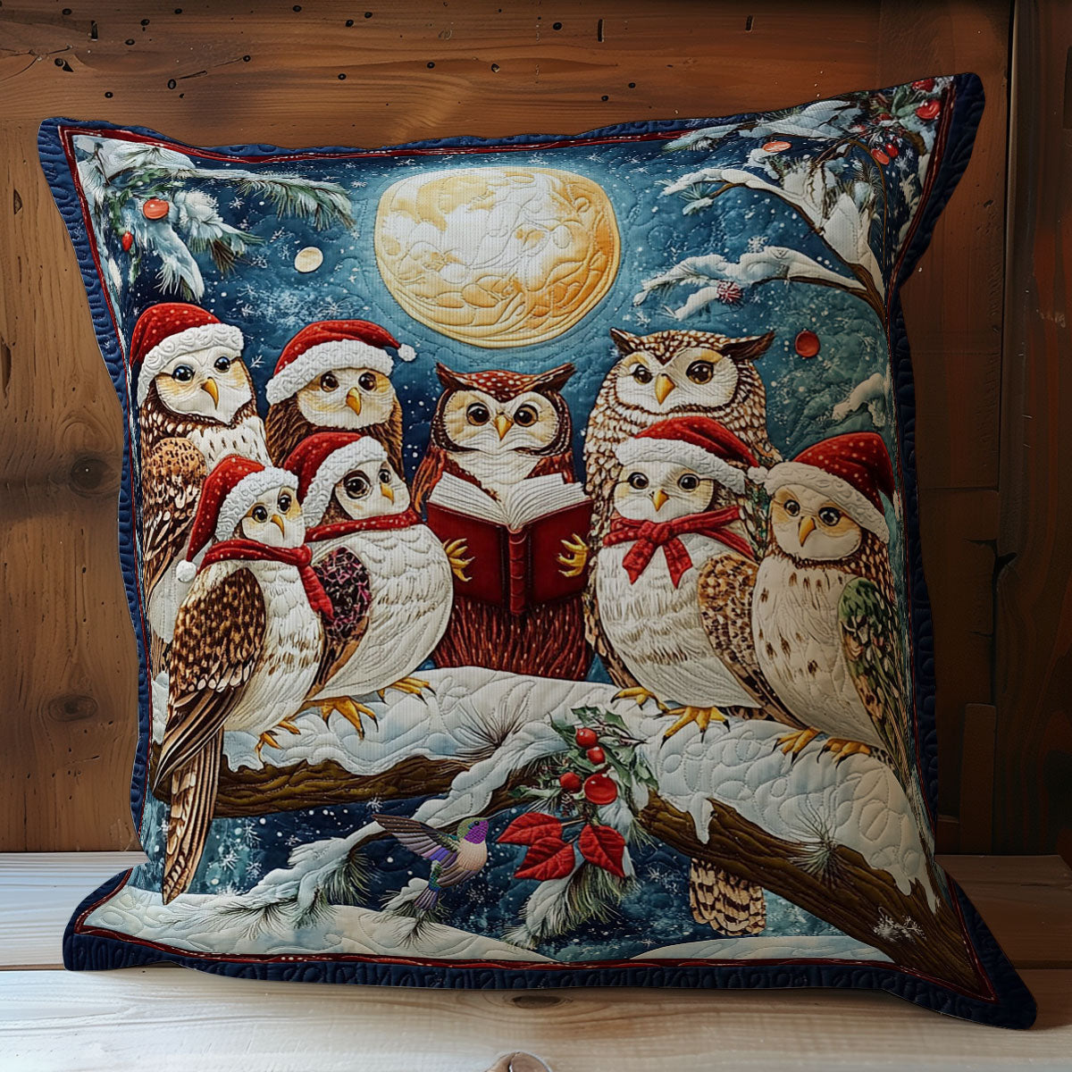 Snow Owl Family WY0612090CL Quilt Pillow Case