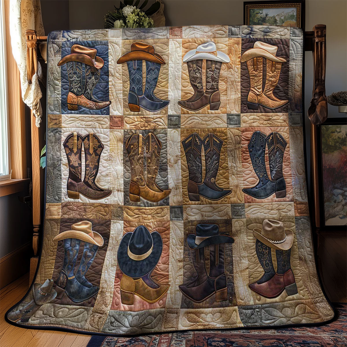 Cowboy Collection WN3110024CL Quilt