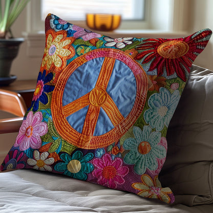 Trippy Hippie Sign WJ1909046CL Quilt Pillow Case