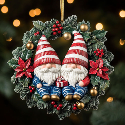 Gnome Whimsy CP1510091CL Christmas Ornament