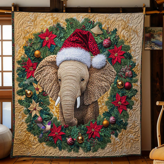 Festive Elephant Charm WN1312026CL Quilt