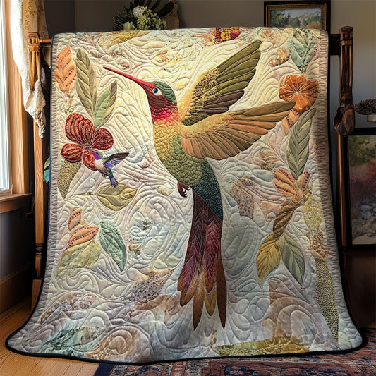 Hummingbird Feather Tranquility WN1010018CL Quilt