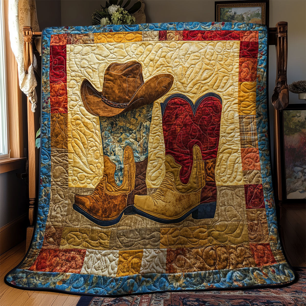 Majestic Cowboy WY1502039CL Quilt