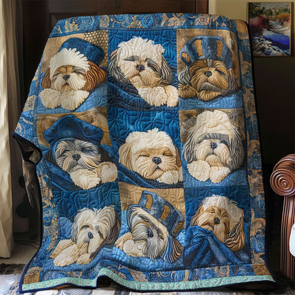 Shih Tzu Cozy Hug WN1209020CL Quilt