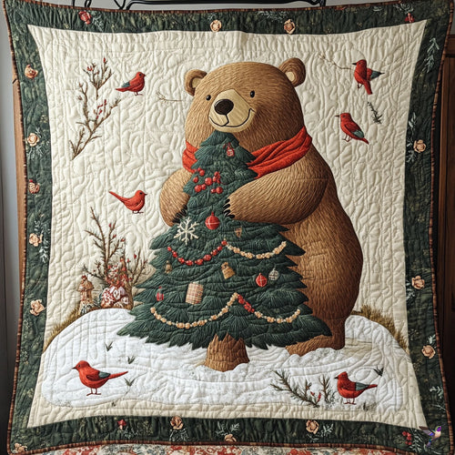 Christmas Of Bear WY0111026CL Quilt