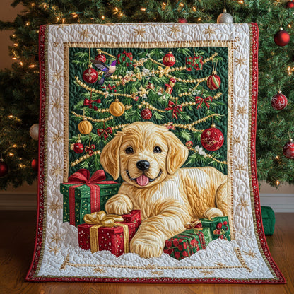 Golden Puppy WX0211017CL Quilt