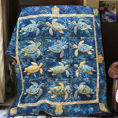 Baby Turtle WY0301032CL Quilt