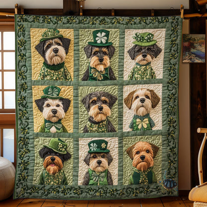 Lucky Schnauzer WN1411042CL Quilt