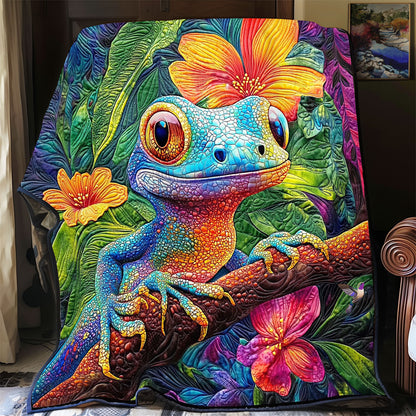 Colorful Lizard WY1411020CL Quilt